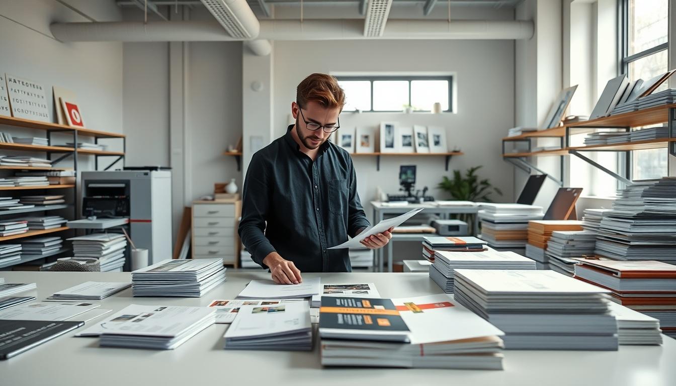 Druckunterlagen für den Geschäftsalltag